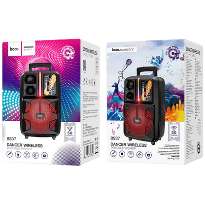 hoco. Zvučnik bežični sa mikrofonom, Bluetooth, 10 W, FM,USB,AUX - BS37 Dancer
