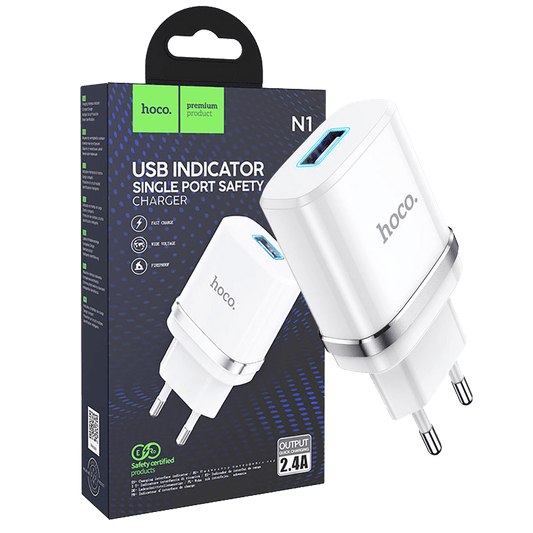 hoco. Punjač kućni za smartphone, tablete, N1, 2.4 A - N1 Ardent