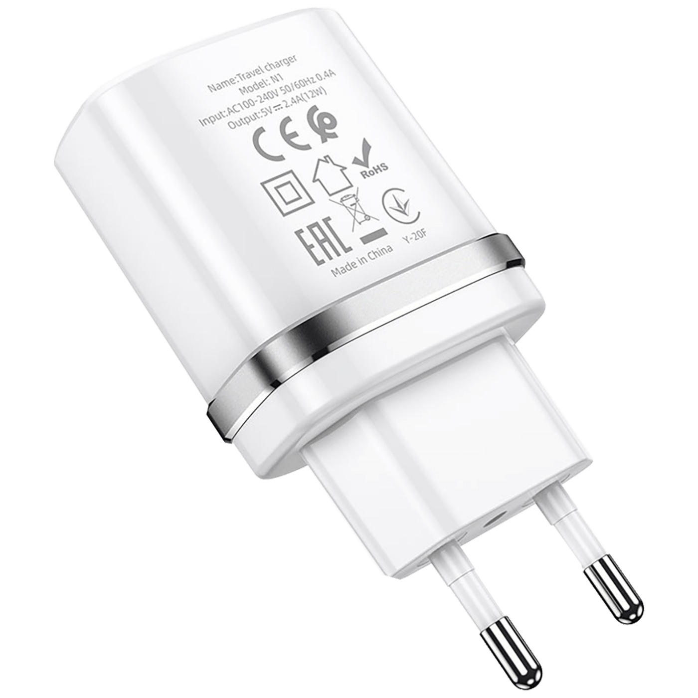 hoco. Punjač kućni za smartphone, tablete, N1, 2.4 A - N1 Ardent