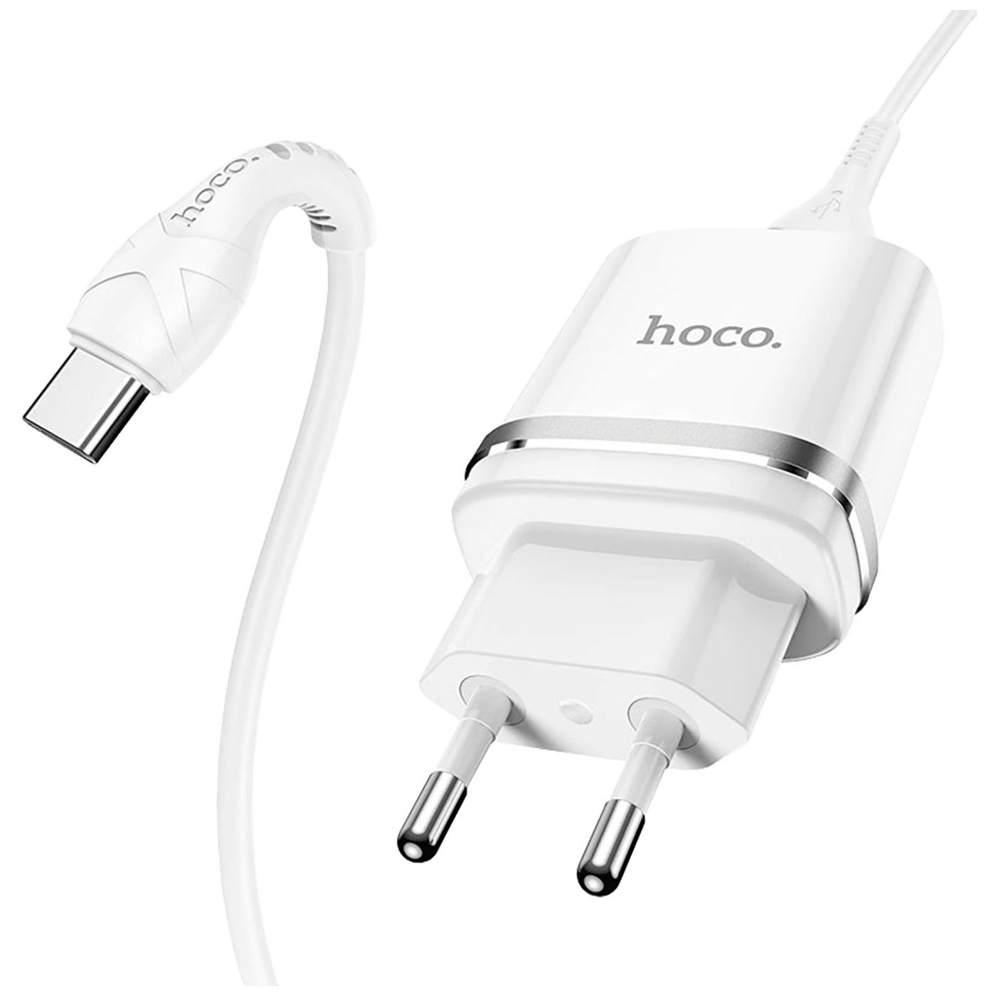 hoco. Punjač kućni sa USB type C kabelom, N1, 2.4A - N1 Ardent type C