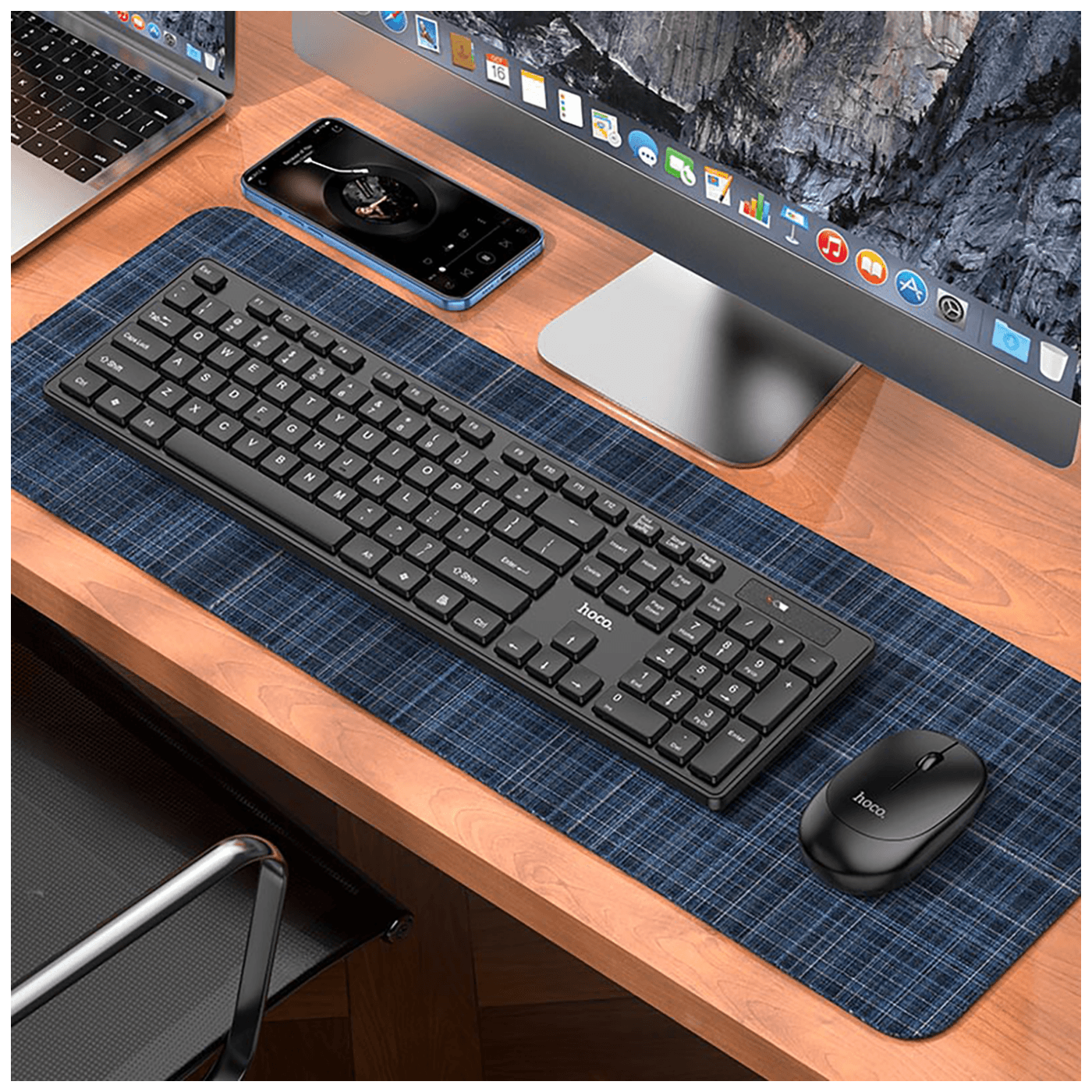 hoco. Tipkovnica + miš, Hoco GM17, bežični set