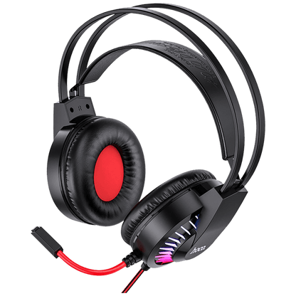 hoco. Slušalice sa mikrofonom, gaming, 3.5 mm / USB, LED - W105 Joyful