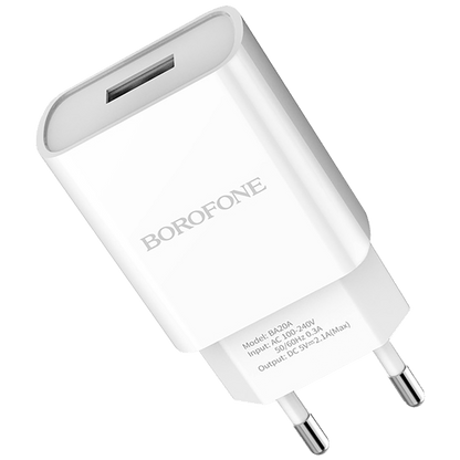 Borofone Punjač kućni, za smartphone, tablete..., 2.1 A - BA20A Sharp