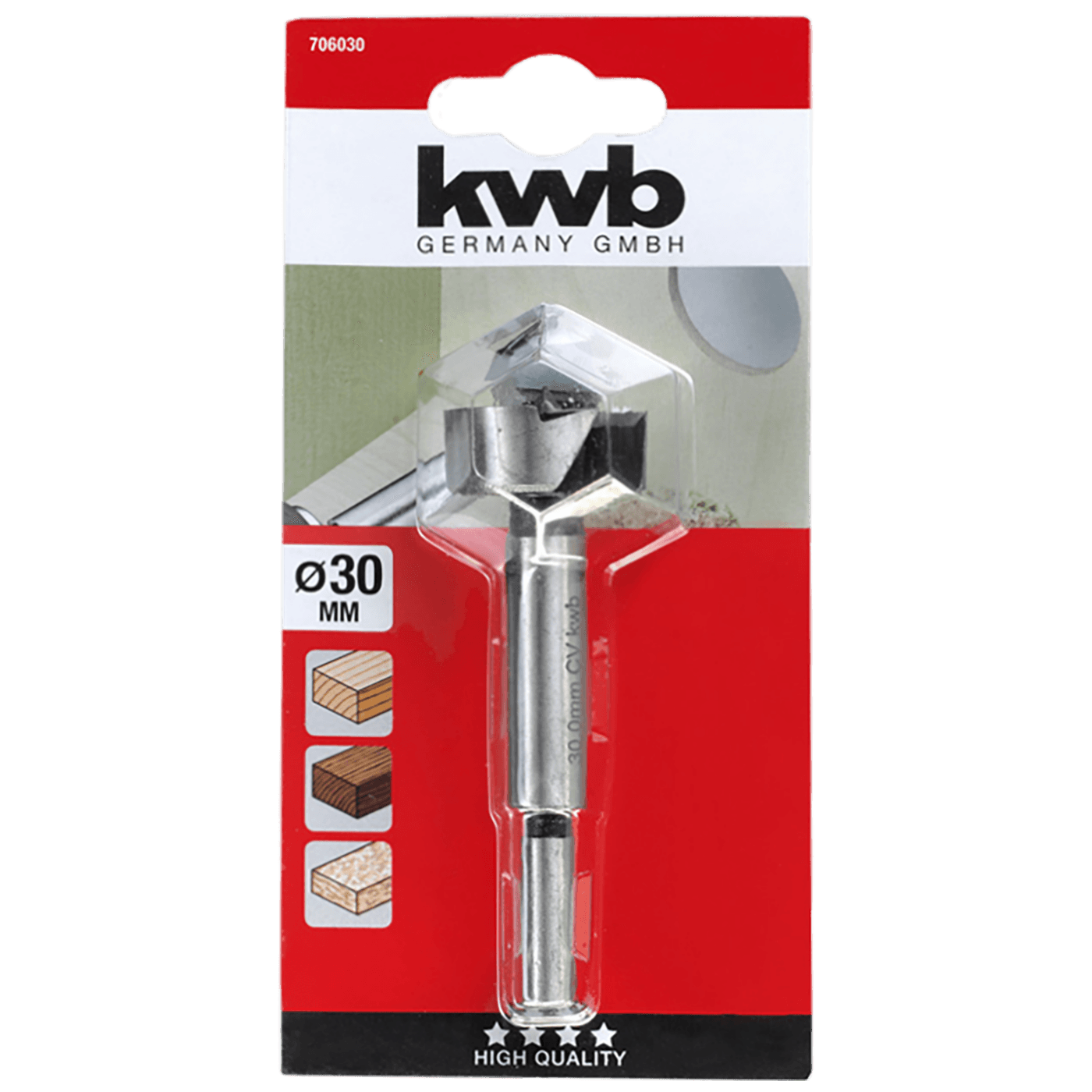 kwb Čeoni borer za drvo 25 mm, SB - 706025