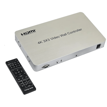 Falcom HDMI razdjelnik, video zid, 1 HDMI ulaz - 9 HDMI izlaza, 4K - HDMI 3x3 4K