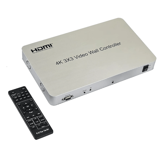 Falcom HDMI razdjelnik, video zid, 1 HDMI ulaz - 9 HDMI izlaza, 4K - HDMI 3x3 4K