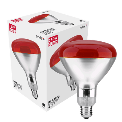 Avide Sijalica, 150W, E27, Infra Red, IP20 - ASIR27-150W-R