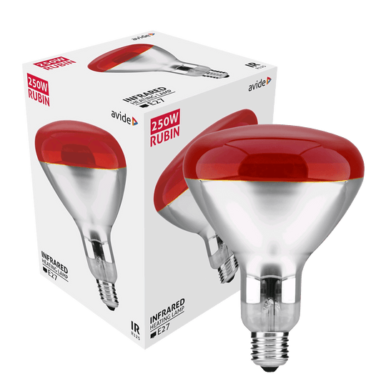 Avide Sijalica, 250W, E27, Infra Red, IP20 - ASIR27-250W-R