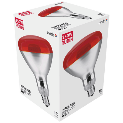 Avide Sijalica, 250W, E27, Infra Red, IP20 - ASIR27-250W-R