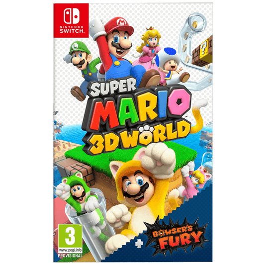 Nintendo Igra za Nintendo Switch: Mario 3D Worlds+Browser Fury - Switch Mario 3D Worlds+Browser Fury