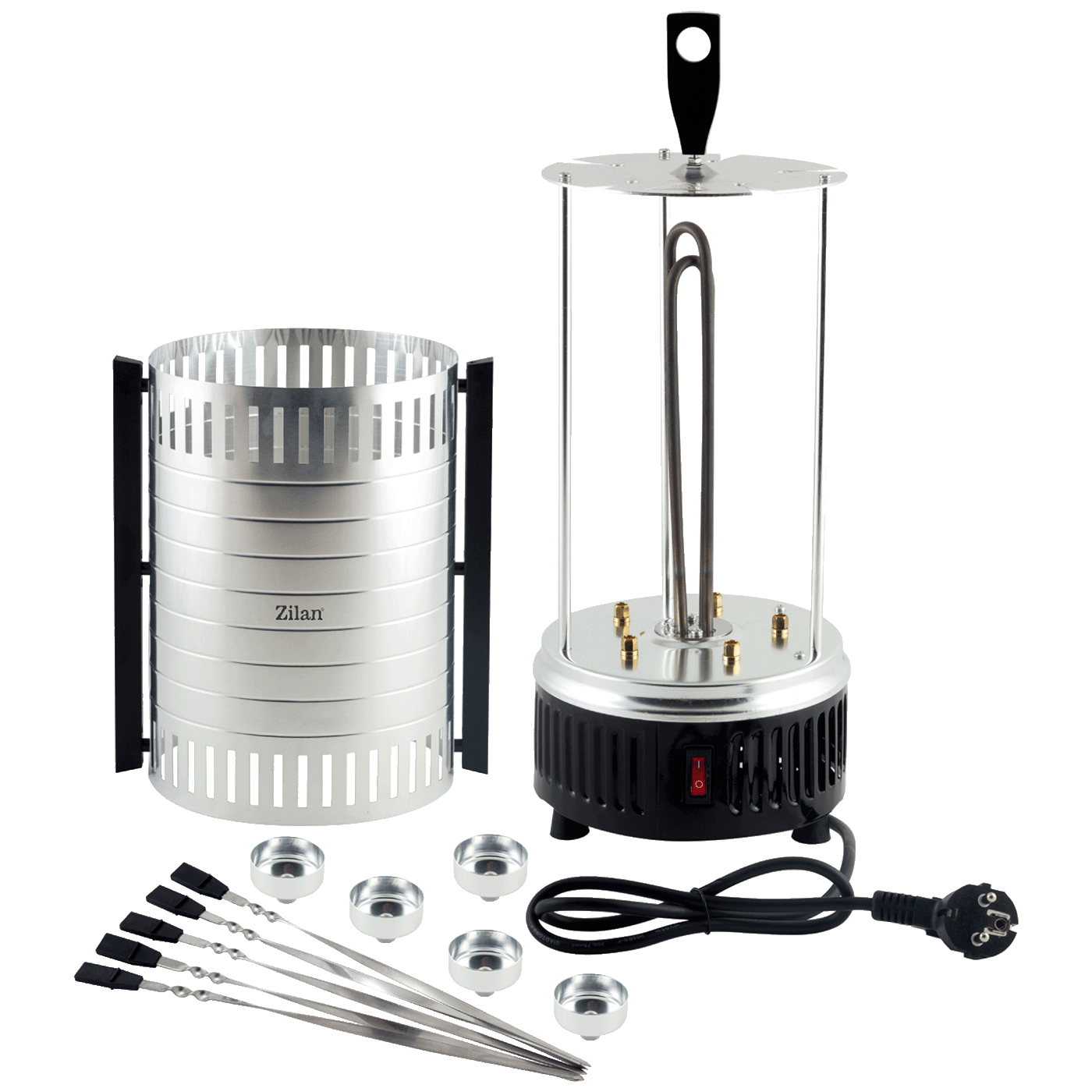 Zilan Grill / Roštilj, električni, vertikalni, 900 W - ZLN5565