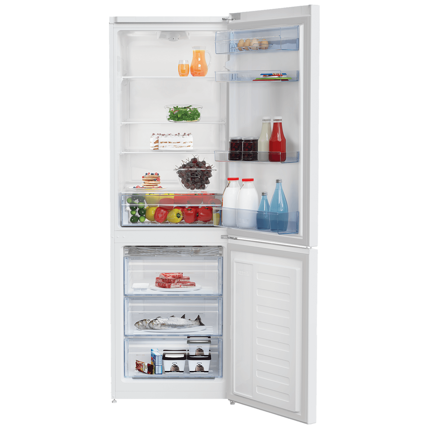Beko Frižider/Zamrzivač, zapremina 300 lit., F - RCSA 330 K30WN