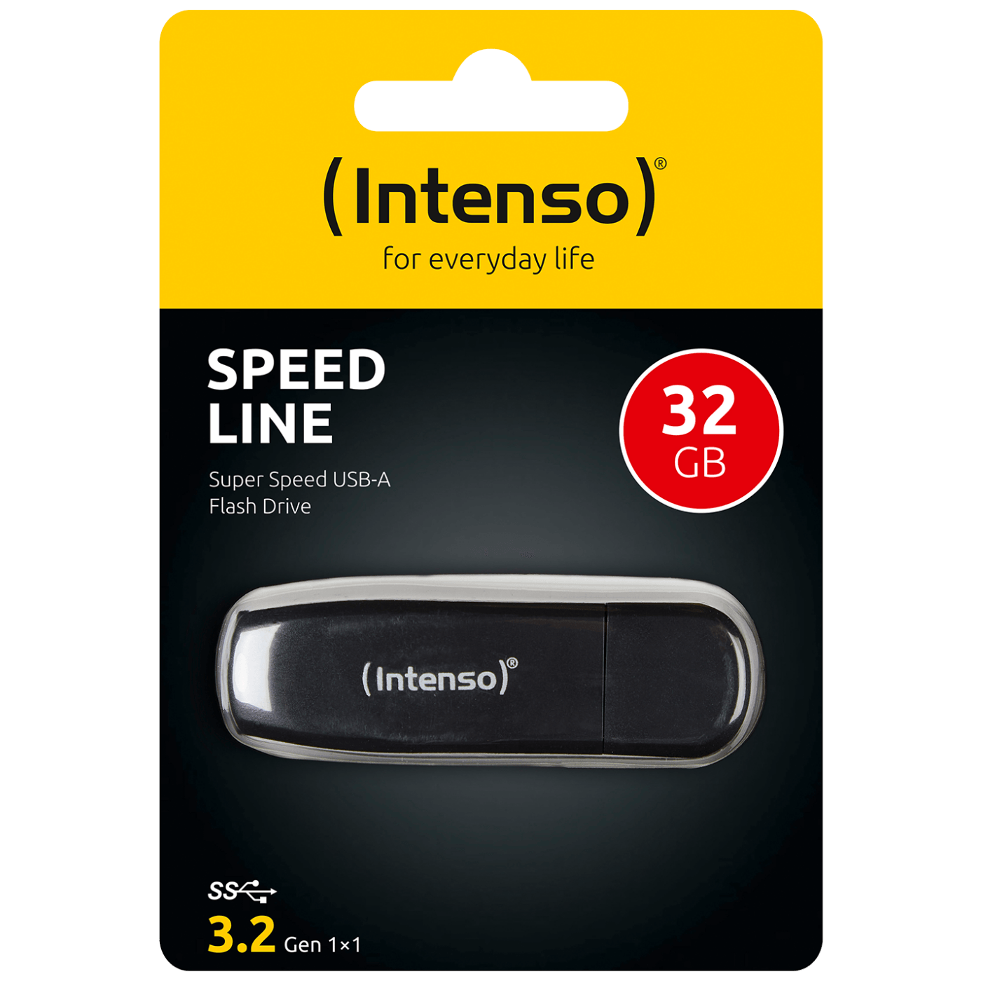 (Intenso) USB Flash drive 32GB Hi-Speed USB 3.2, SPEED Line - USB3.2-32GB/Speed Line