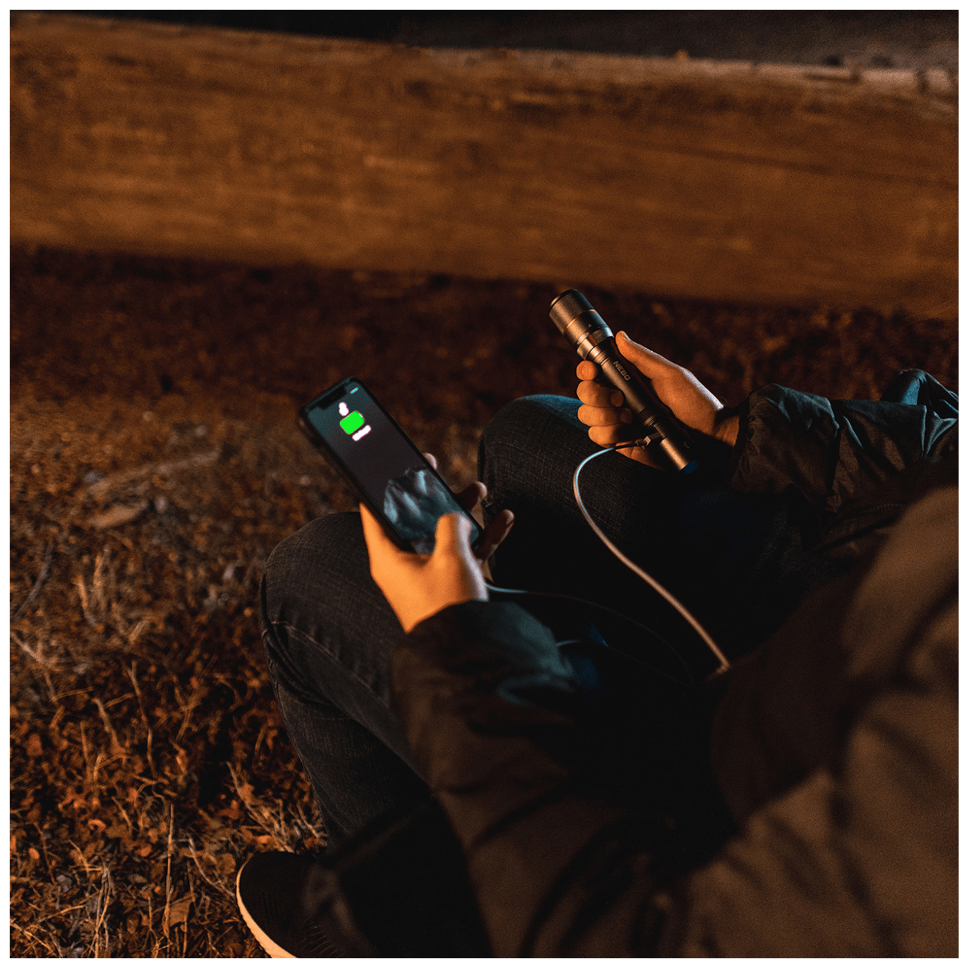 Nebo Ručna svjetiljka, LED, 2000 lm, 2000 mAh, Power Bank, IP67 - NEB-FLT-0020-G
