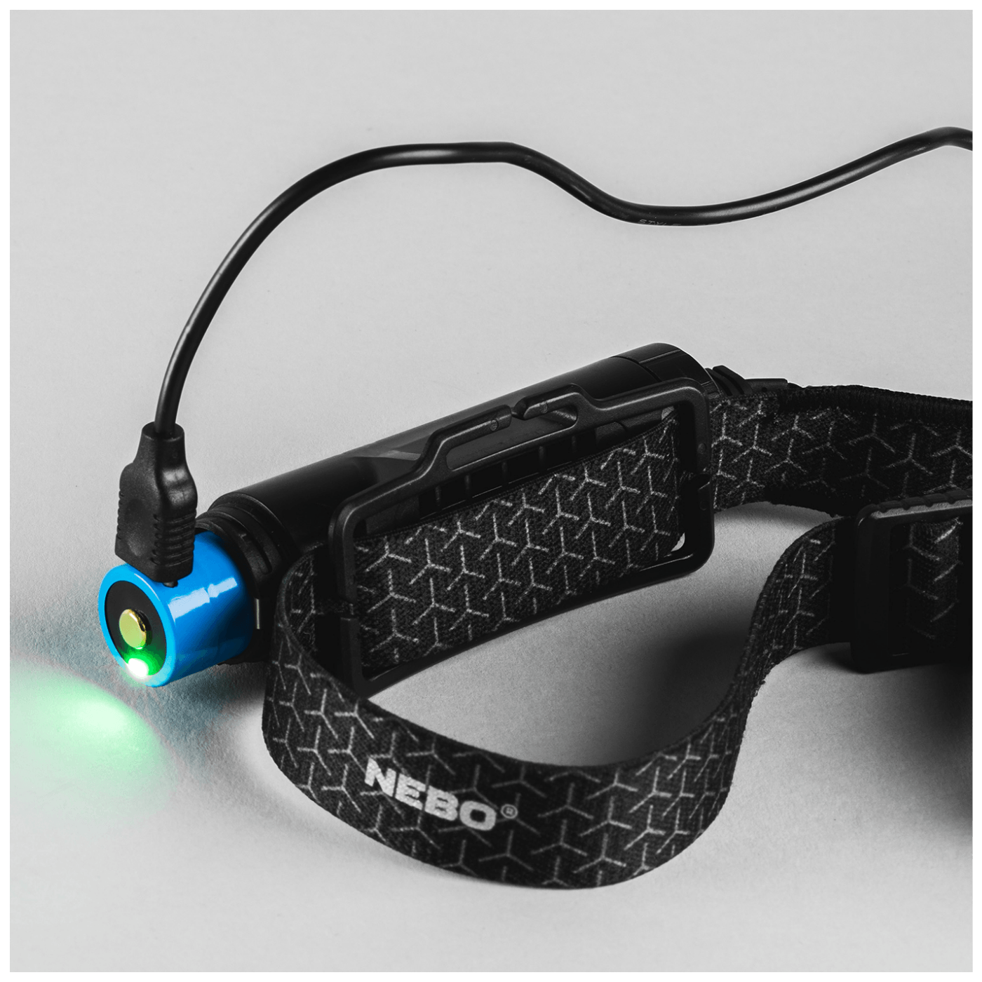 Nebo Naglavna svjetiljka, 1000 lm,  2200 mAh, IPX4 - NEB-HLP-0007-G