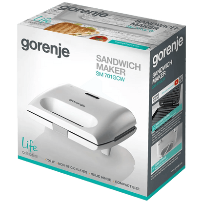 Gorenje Gril, mini, snaga 700 W - SM701GCW