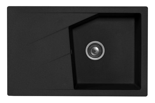 X Granit-sudoper Linea plus, crna