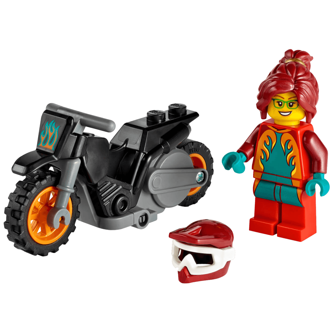 Lego Vatrogasni kaskaderski bicikl, LEGO City