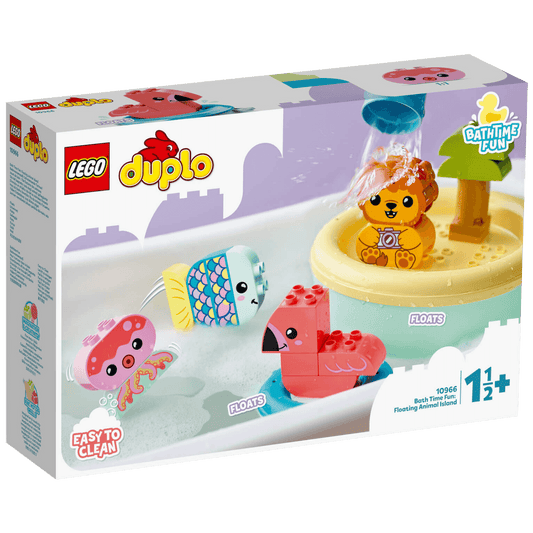 Lego Zabava u kadi: plutajući životinjski otok, LEGO Duplo