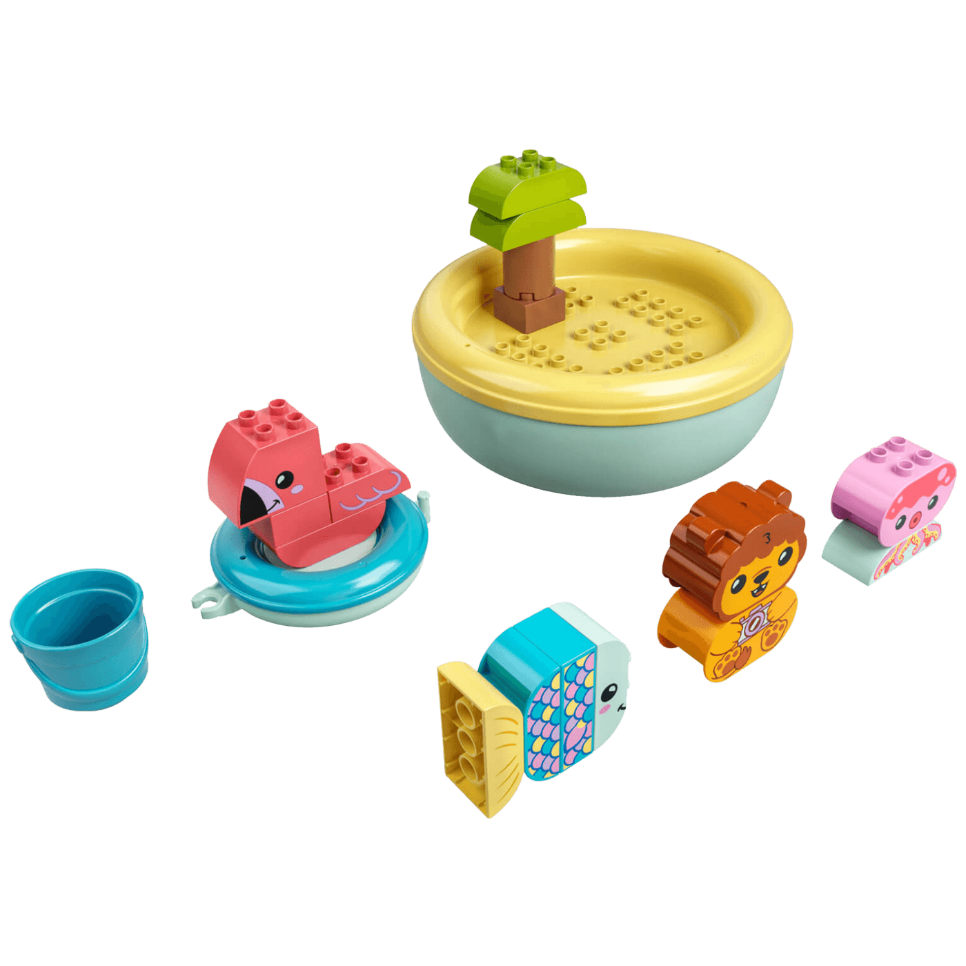 Lego Zabava u kadi: plutajući životinjski otok, LEGO Duplo