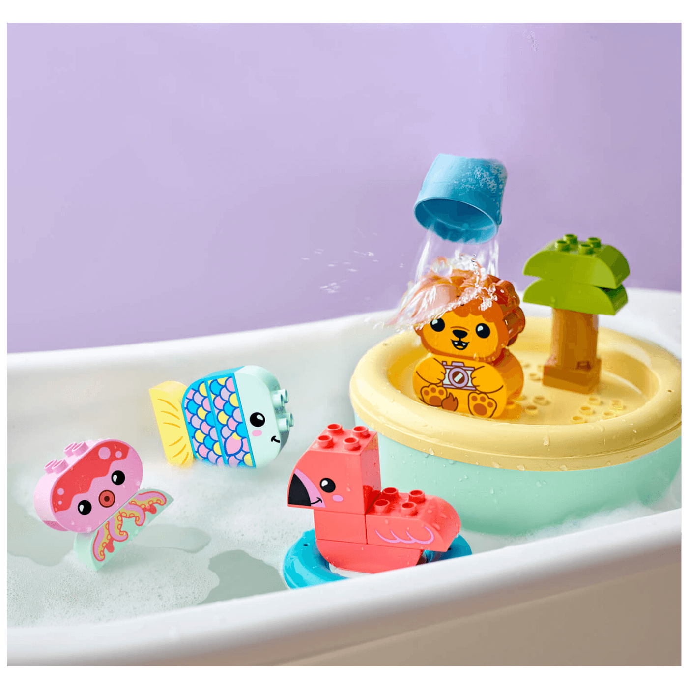 Lego Zabava u kadi: plutajući životinjski otok, LEGO Duplo