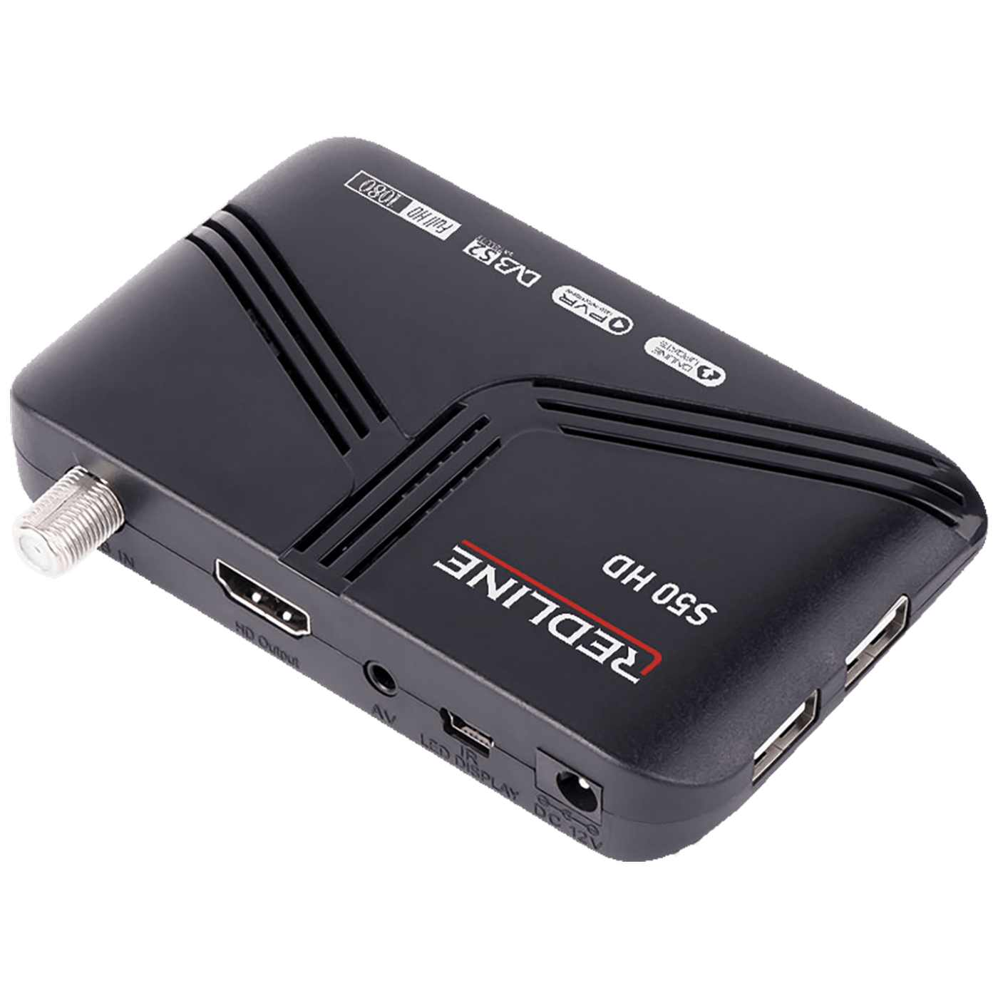 REDLINE Prijemnik satelitski DVB-S2, Full HD, HDMI, USB - S50 HD