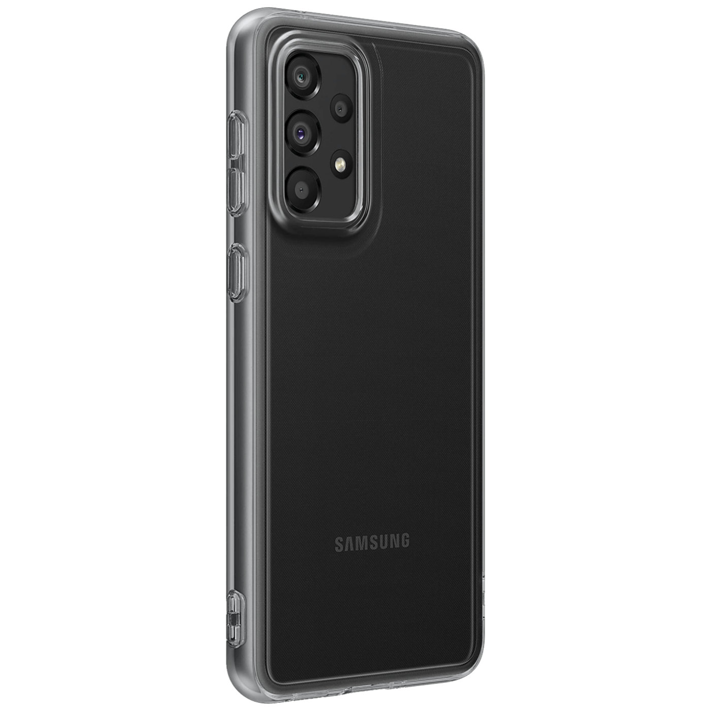 Samsung Maska za Samsung A33, crna transparent - EF-QA336TBEGWW