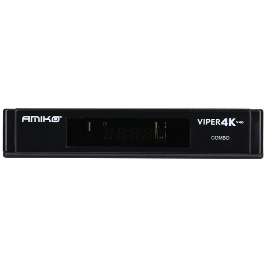 Amiko Prijemnik Combo, DVB-S2X+T2/C, 4K, WiFi, USB, Linux - VIPER 4K V40 Combo