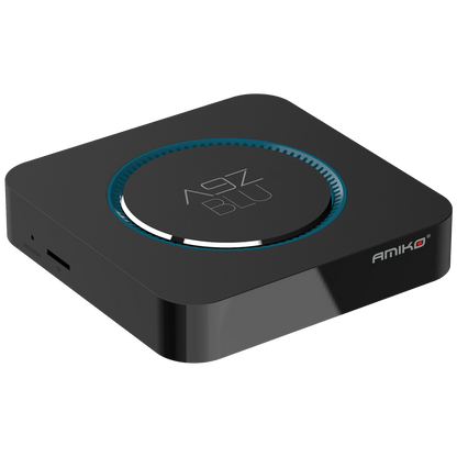 Amiko Prijemnik IPTV, Android OS, 2/16GB, 4K, 2.4/5 GHz WiFi - A9Z Blue