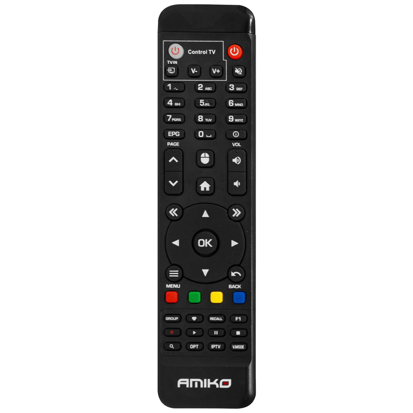 Amiko Prijemnik IPTV, Android OS, 2/16GB, 4K, 2.4/5 GHz WiFi - A9Z Blue