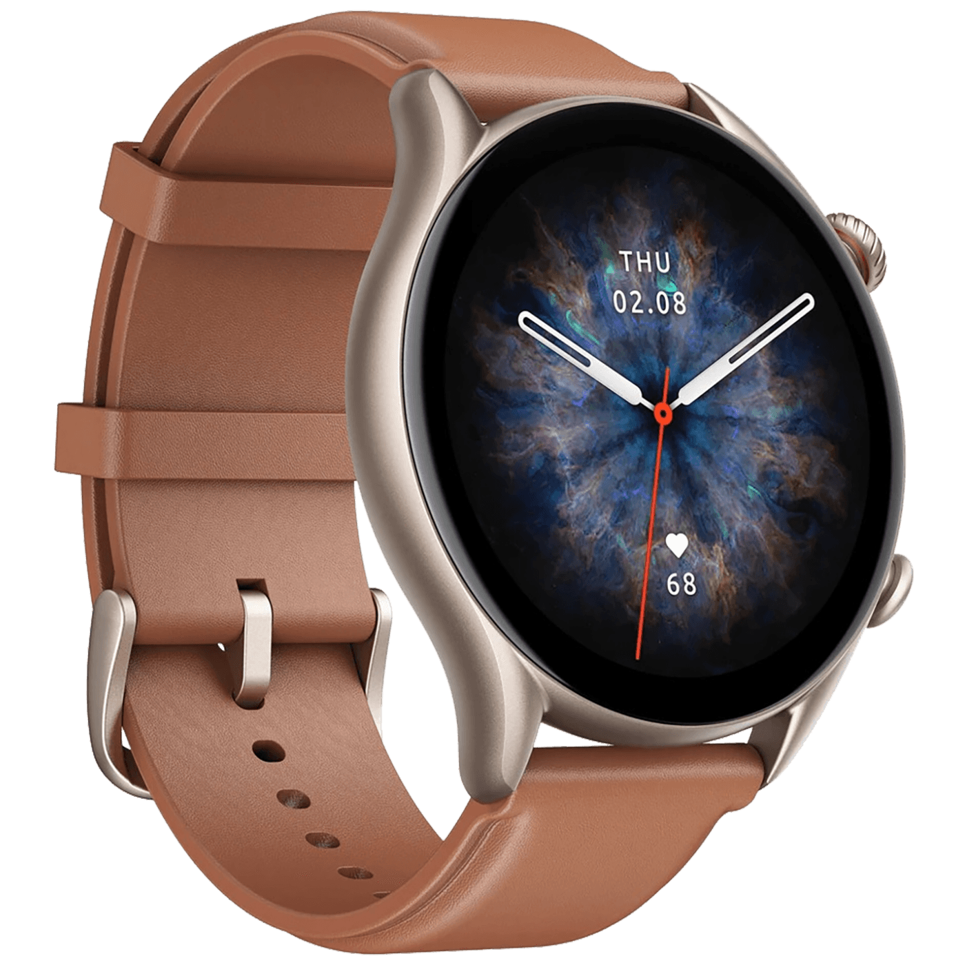 Amazfit SAT pametni, 1.45" AMOLED, vodootporan 5ATM, BT - GTR 3 Pro Brown