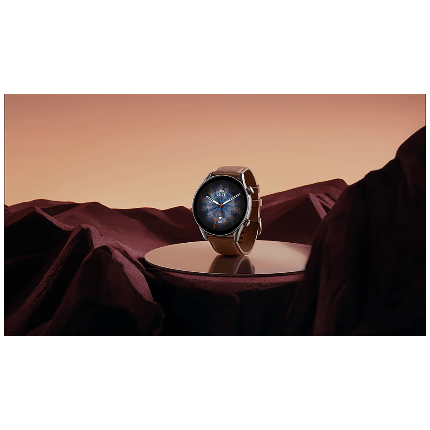 Amazfit SAT pametni, 1.45" AMOLED, vodootporan 5ATM, BT - GTR 3 Pro Brown