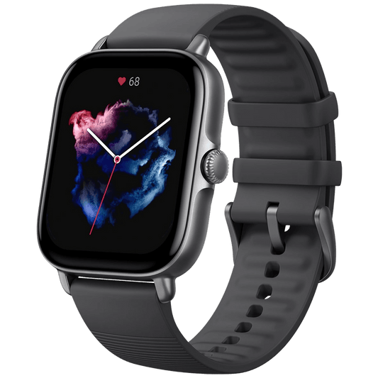 Amazfit Pametni sat, 1.75" AMOLED, vodootporan 5ATM, BT - GTS 3 Graphite Black