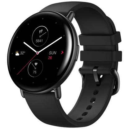 Amazfit SAT pametni, 1.28" AMOLED, vodootporan 5ATM,BT - Zepp E (round) Onyx Black