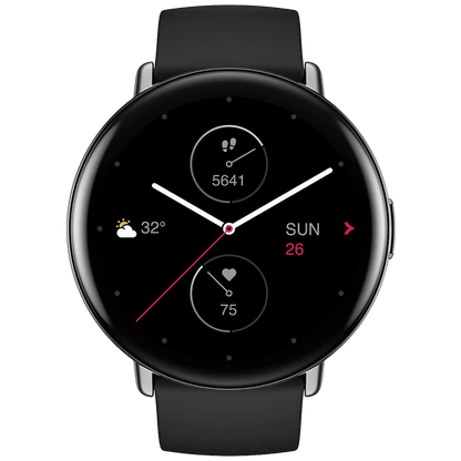 Amazfit SAT pametni, 1.28" AMOLED, vodootporan 5ATM,BT - Zepp E (round) Onyx Black