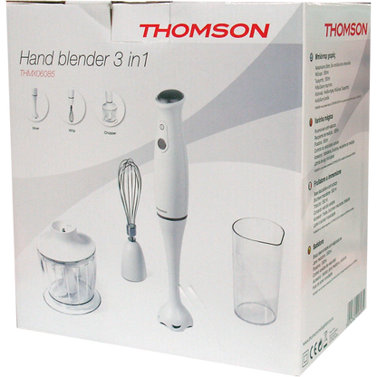 Thomson Mikser štapni, 200W, sa dvije posude, boja bijela - THMX06085