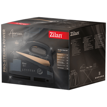 Zilan Pegla na paru sa parnom stanicom, 3000W, Aurum Touch - ZLN4261