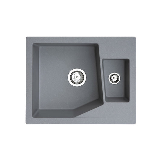 Metalac X Granit-sudoper Linea M 1.5D, graffit
