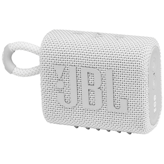 JBL Zvučnik bežični, GO 3, Bluetooth, IP67, bijela - GO 3 Bluetooth Speaker White