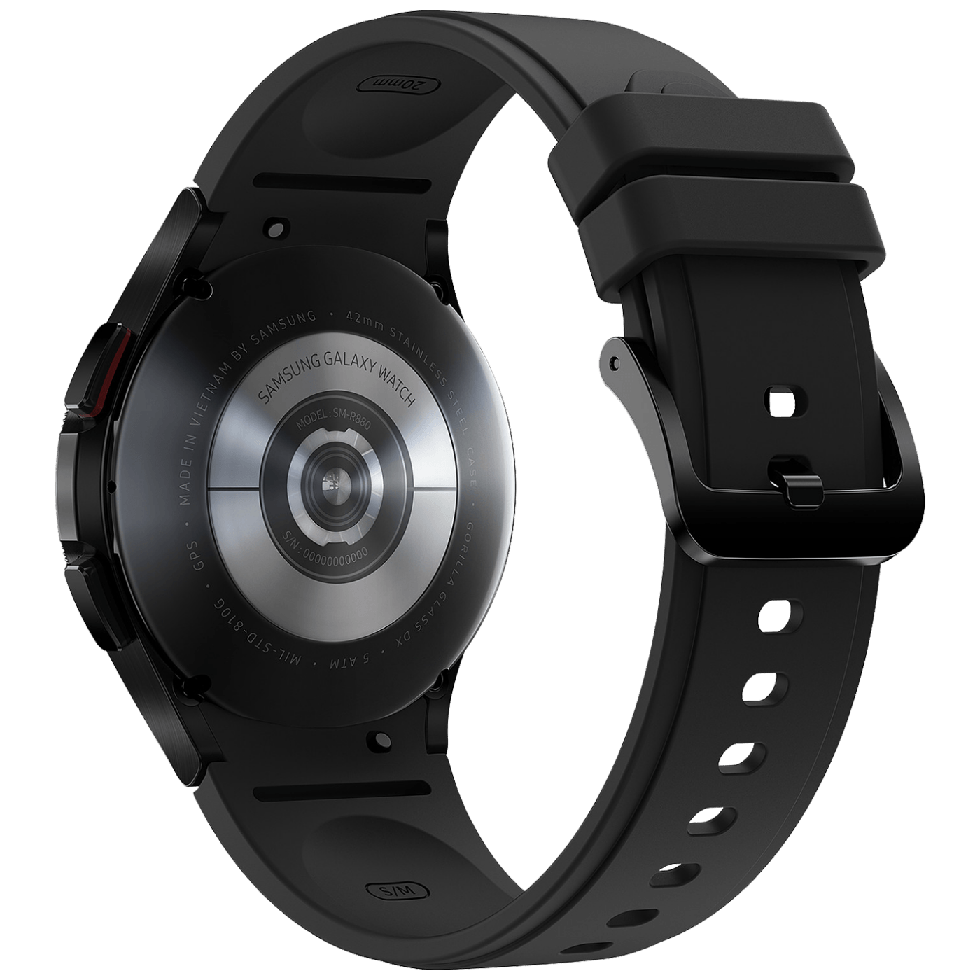 Samsung SAT pametni, R880, 1.2", vodootporan, WiFi, BT, 247 mAh - R880 Watch 4 42mm Black