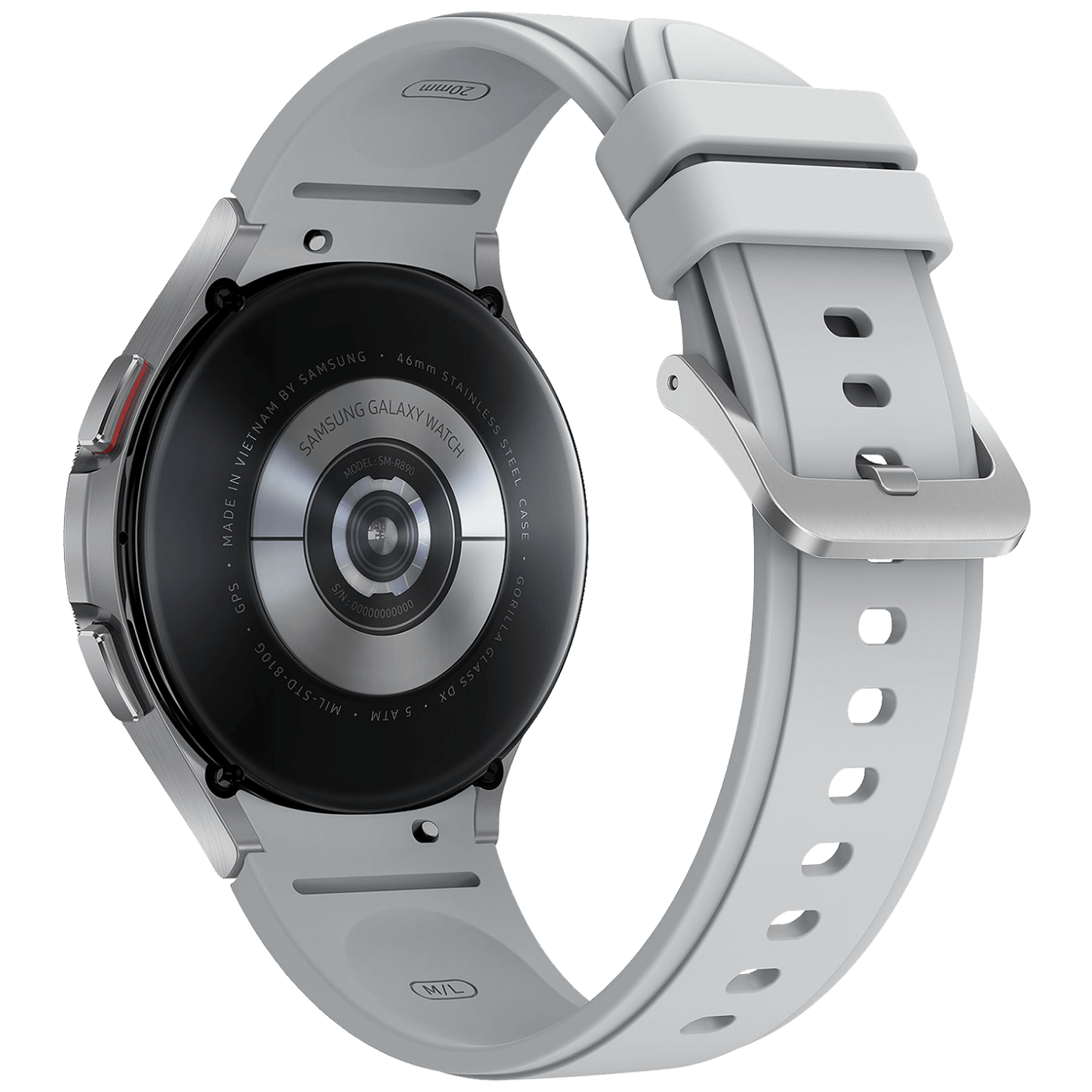 Samsung SAT pametni, R890, 1.4", vodootporan, WiFi, BT, 361 mAh - R890 Watch 4 46mm Silver