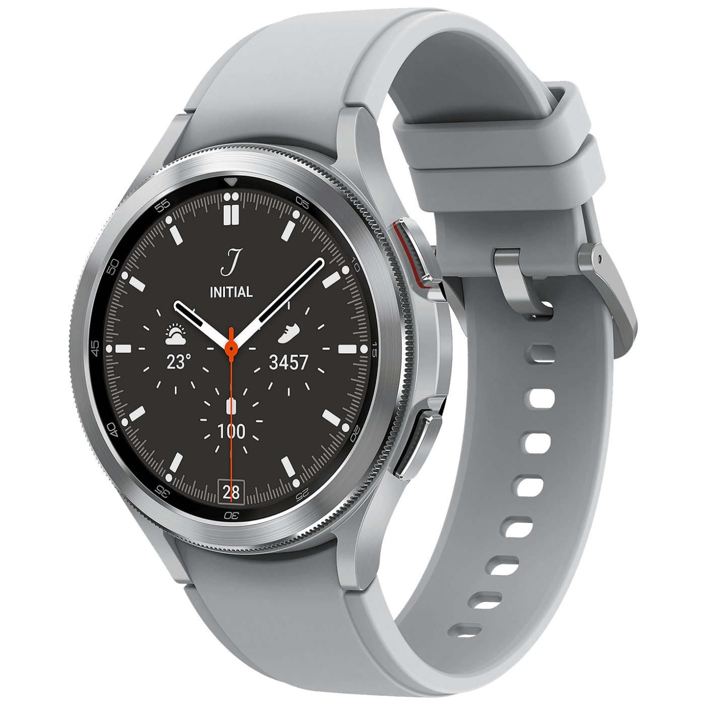 Samsung Pametni sat, R895F, 1.4", vodootporan,4G LTE,WiFi,BT,361 mAh - R895F Watch 4 Classic 46mm Silver