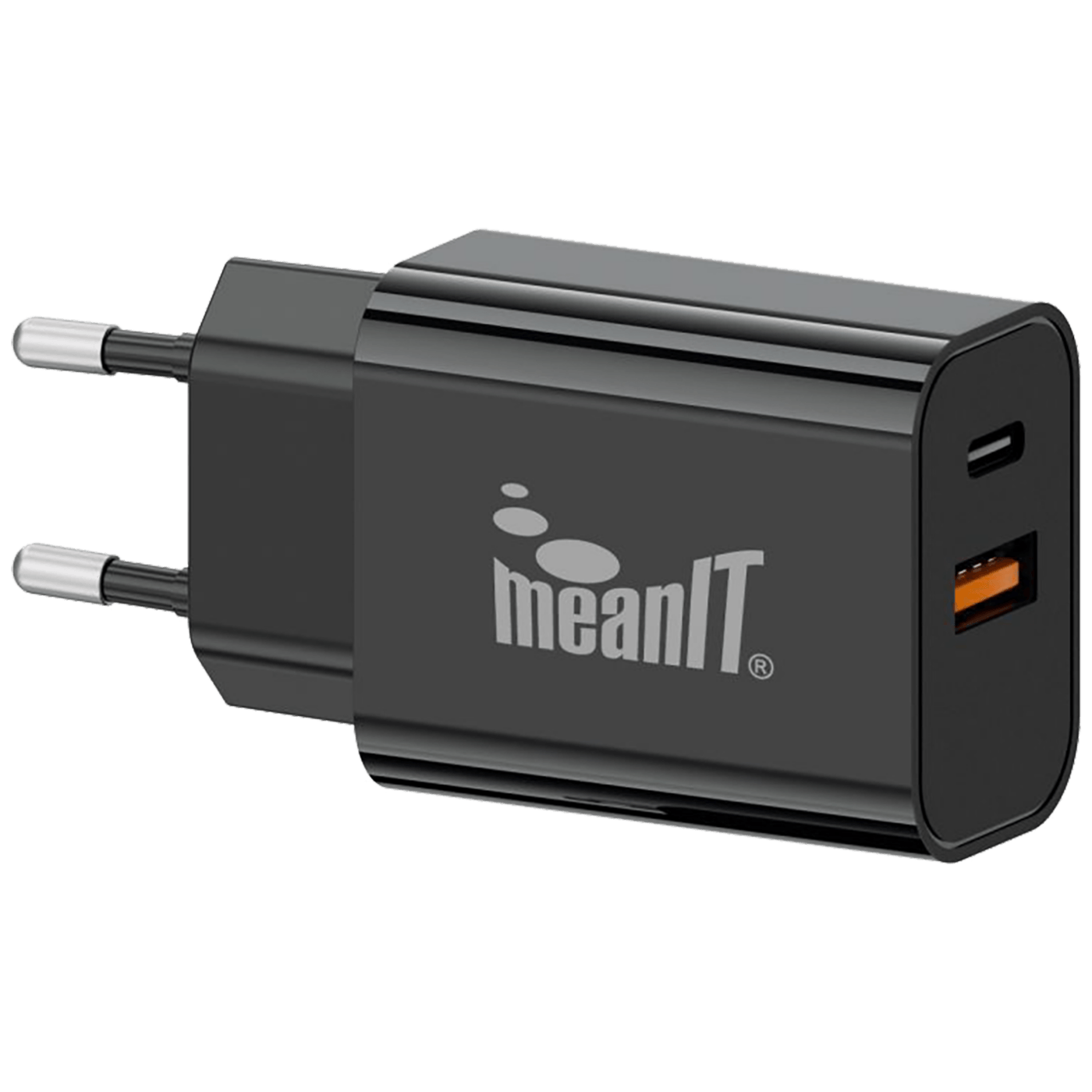 MeanIT Punjač kućni sa kabelom, brzi, za smartphone, iPhone, 20W - PUNJAČ KUĆNI ZA SMARTPHONE, BRZI