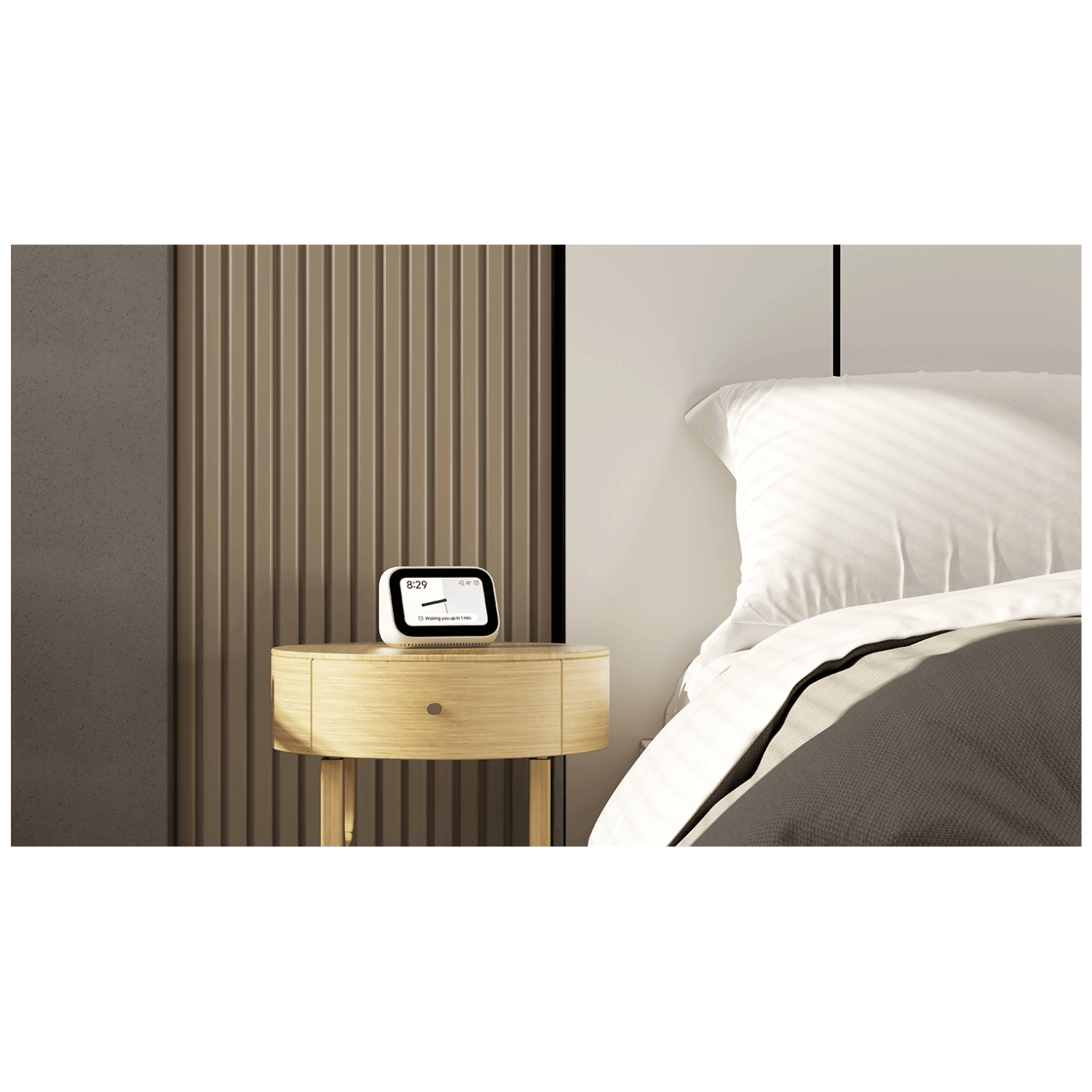 Xiaomi Pametni 4" zaslon, sat, WiFi, Bluetooth, Google Assistant - Xiaomi Mi Smart Clock EU