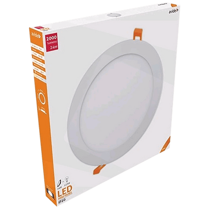 Avide Plafonjera LED, ugradna, 24W, 2000 lm, 4000K, IP20 - ACRPNW-R-24W-ALU
