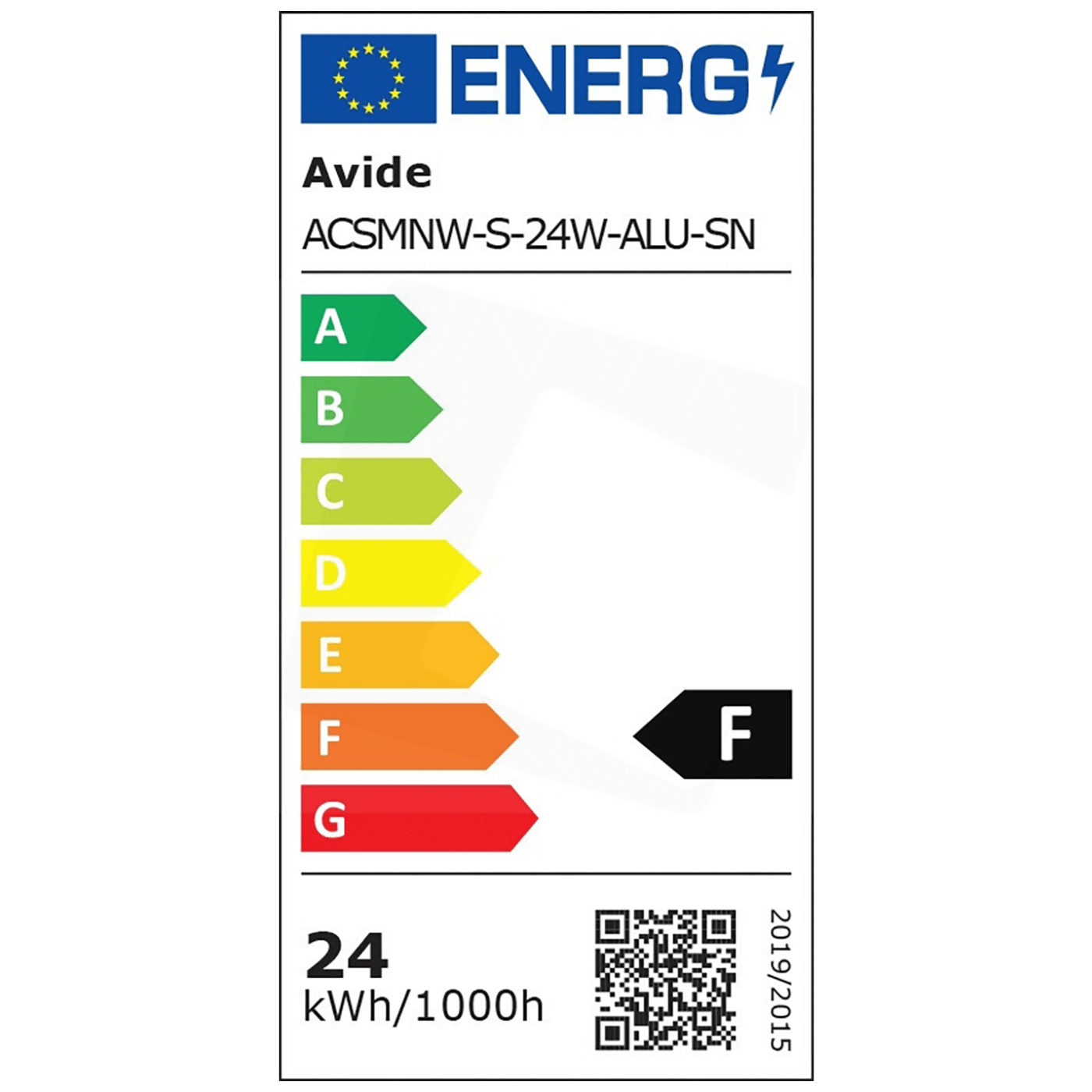 Avide Plafonjera LED, 24W, 2000 lm, 4000K, IP20 - ACSMNW-S-24W-ALU-SN