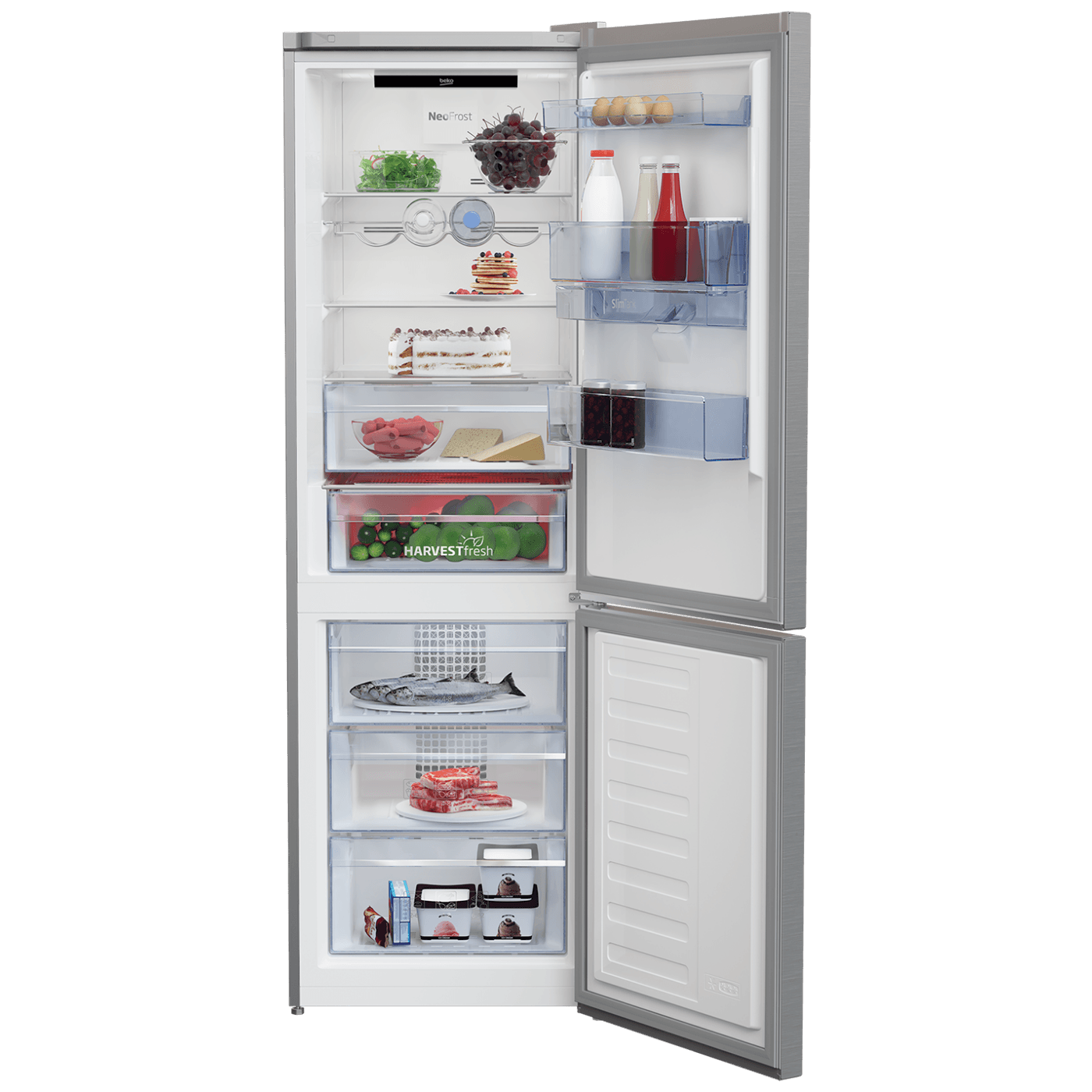 Beko Frižider/Zamrzivač, bruto zapremina 348 l, NeoFrost, E - MCNA 366 E40DXBN