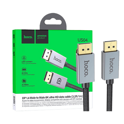 hoco. Kabl display port na display port, US04, 1 met - US04 1M