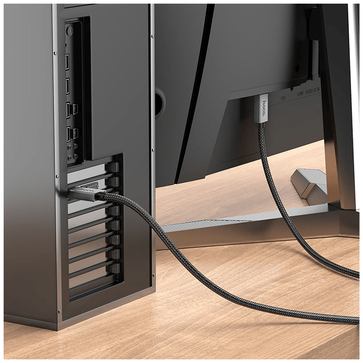 hoco. Kabl display port na display port, US04, 1 met - US04 1M