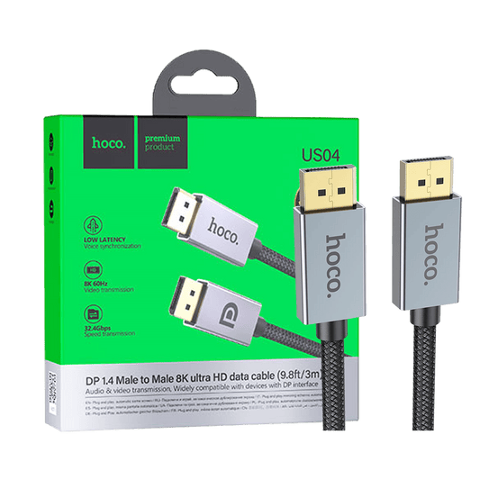 hoco. Kabl display port na display port, US04, 3 met - US04 3M